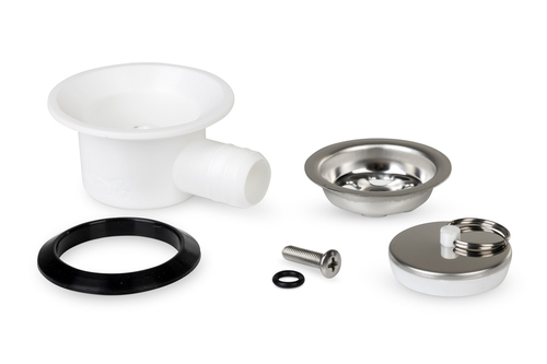 Ablauf gewinkelt f.39mm Ö