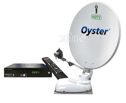 Ten Haaft satellite system Oyster HDTV 65 CI incl. HD receiver, twin LNB, skew