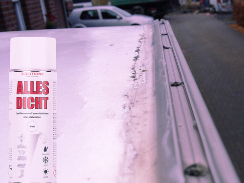Solutions Alles Dicht spray-muovi - Valkoinen