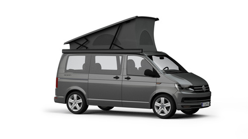 Fiamma Markise F43van - Wandmarkise 2,7 m - Tuch Royal Grey - Gehäuse Deep Black