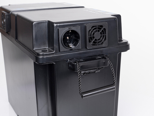 Inverter sinusoidale da 1000W, LiFePO4 PowerStation 1000, 80Ah, , MPPT