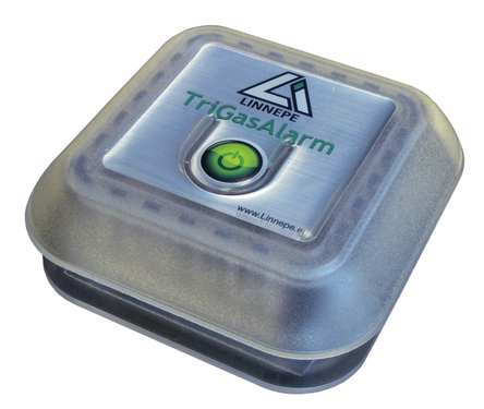 Gas detector TriGas for stunning gases with siren