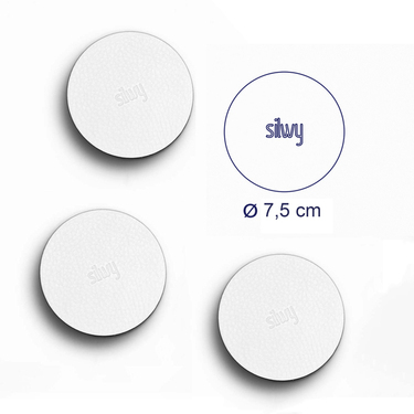 SILWY NanoGelPad,4St,Ø7,5