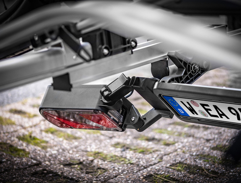 EUFAB SD 260 bagażnik z drzwiami skrzydłowymi na 2 rowery