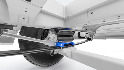 VB-SemiAir – 2-Kreis-Zusatzluftfeder Komfort-Set mit Digitaler Bedieneinheit