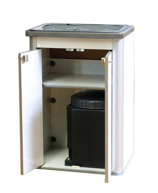 VW T6, VW T5 California Beach France kitchen pod anthracite