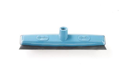 Universal broom with W silicone bristles