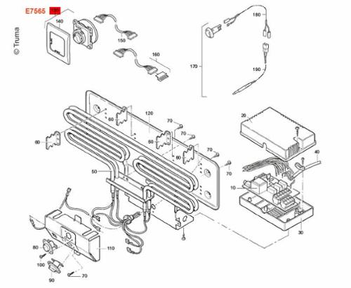 Unità di controllo Ultraheat, nero
