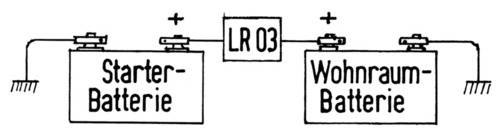 Nachladesystem für Starterbatterie CSB3