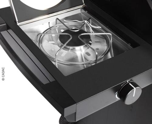 Gasgrill Meridian Black 3 | Camping Gasgrill | Camping Grills, Kocher