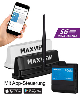 Maxview-ROAM Campervan LTE / WIFI Anteni - Siyah