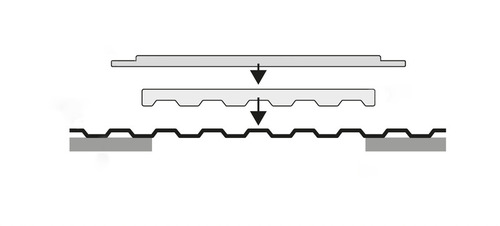 Reinforcing frame for Open Air Full Inverter - 40 x 40 cm