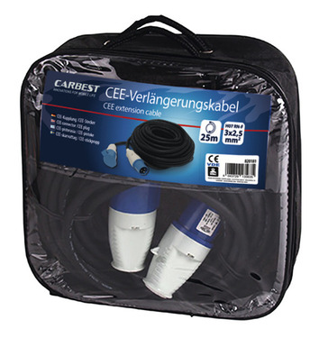 CARBEST CEE forlængerkabel 230V 10m
