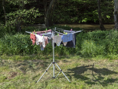 Piccola Emma 3 - cavallino per vestiti a 4 braccia