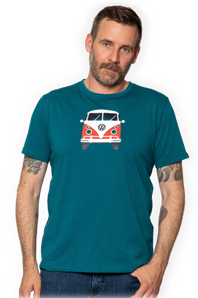 T-Shirt Herren "Bulli Front" VW, 100% Baumwolle