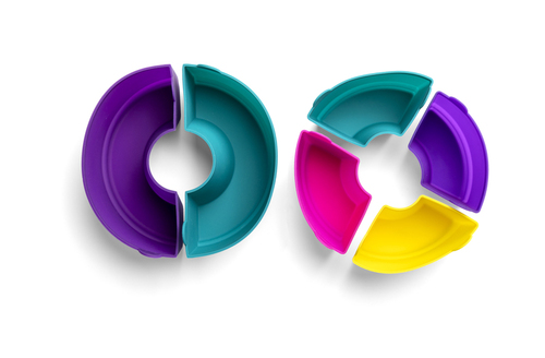 OMNIA Maxi Silicone Moulds - 6-pack