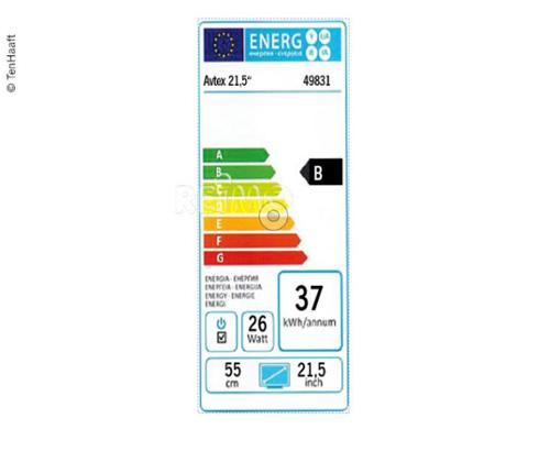 12V televisie Oyster TV 21,5' met DVB-T2/DVB-S2 Tuner