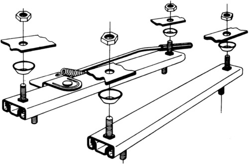 Extension rails for Sportscraft seats