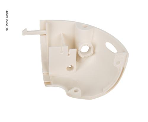 Bearing/end piece right cream white RAL9001