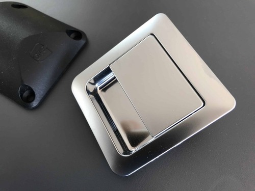 Türschloss 55x59mm chr.SB