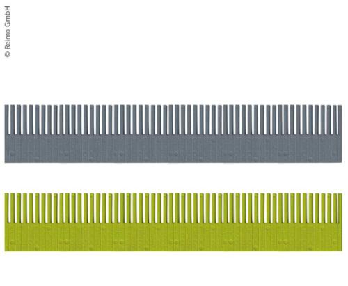 Purvario Schubladenleisten 8er-Pack - lime/anthrazit