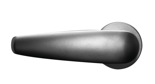 Serrure de cabinet de toilette avec verrouillage 3 points - chrome mat