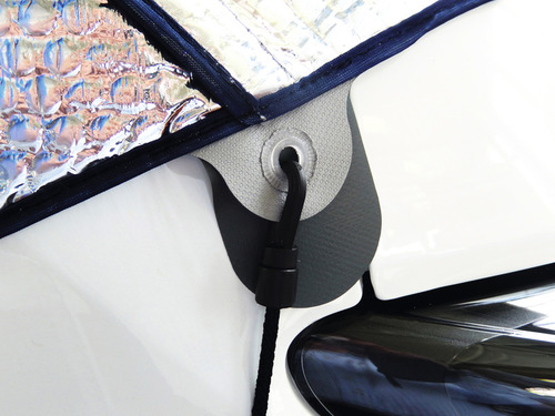 Thermo mat outside disc cover -