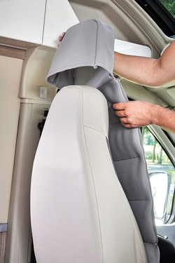 Actief rugkussen voor Fiat Ducato kuipstoel