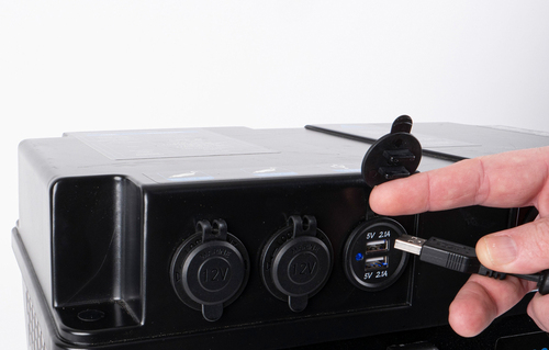 Inverter sinusoidale da 1000W, LiFePO4 PowerStation 1000, 80Ah, , MPPT