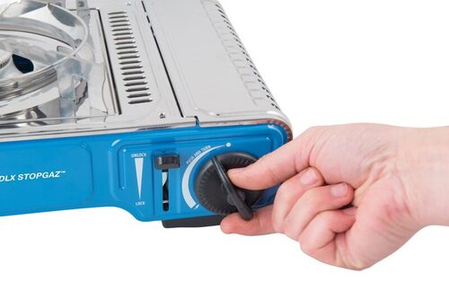 Patroon kooktoestel Kamp Bistro DLX met Stopgaz