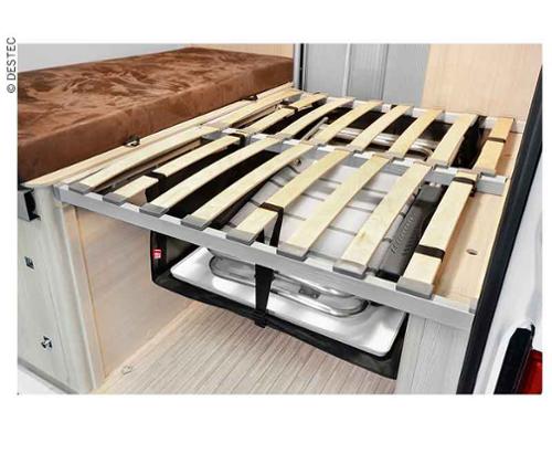 Zoombox 1, De opbergbox onder het bed, Hoogte: 20-38cm, Breedte: 75cm