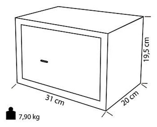 Rex Tresor mit Schlüssel