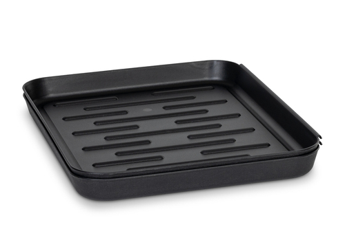 Schuhabtropfschalen, 2er Set - Schwarz