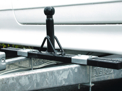 Drawbar adapter for bike rack