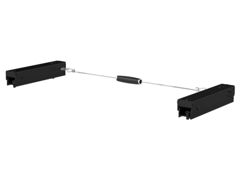 LAS-adapter til cykelholder BC260 med trækstang, sort