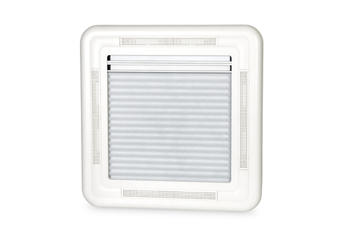 Dachhaube 400x400 mm mit Dichtungsring, ohne Zwangsbelüftung