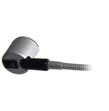 LED-Schwanenhalsleuchte - Mattsilber - 330 mm