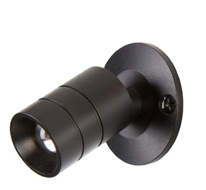 LED-Einbauspot schwarz la