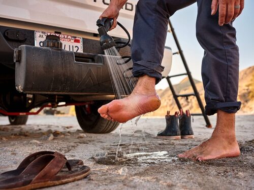 Waterport 4.0, 15L schwarz, manuelle Pumpe,mit Düse,lebensmittelecht