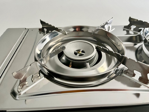 Gas cartridge stove GOURMET DOUBLE, 2 flames