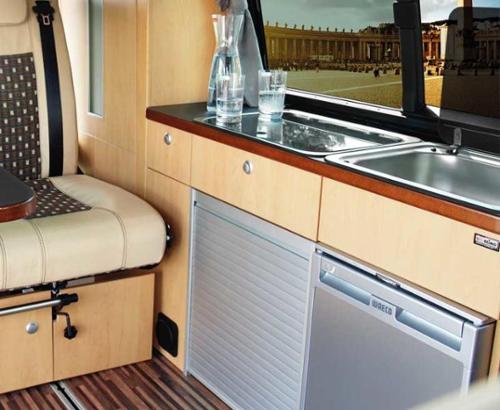 Meubellijn TrioStyle voor VW T6/5 korte wielbasis afgewerkt onderdeel zonder tec