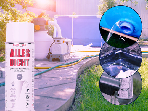 Solutions Alles Dicht spray-muovi - Valkoinen