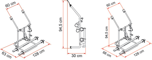 Alu-Heckt.Carry Bike VW80