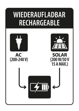 Inverter sinusoidale da 1000W, LiFePO4 PowerStation 1000, 80Ah, , MPPT