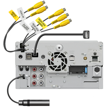KENWOOD DNR992RVS Navitainer 10.1" HD-näytöllä varustettuna