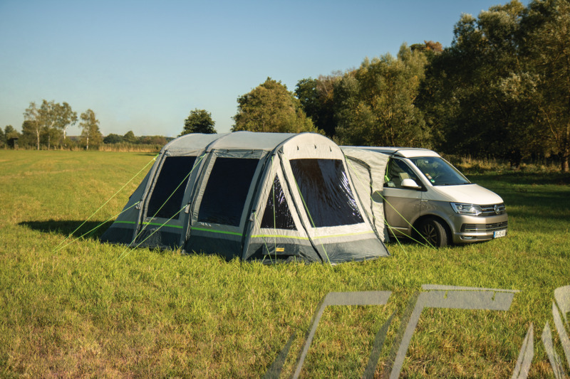 Aufblasbares Busvorzelt TOUR Family Air, inkl. Luftpumpe | VW Multivan ...