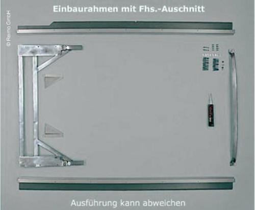 Mounting frame for VW T5 & T6 roofs - Single cream VWT5/6KR w.Fhs
