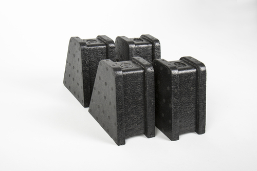 Distanciador para el uso del toldo de caravana / cubierta protectora - 4 piezas en un juego