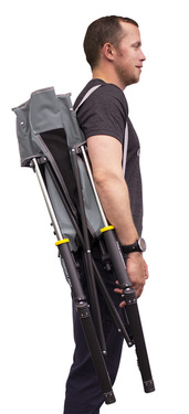 Faltstuhl COMFORT PRO ROCKER, grau