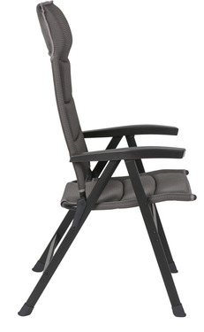 Camping chair MAJESTIC GRANDE - Mid Grey